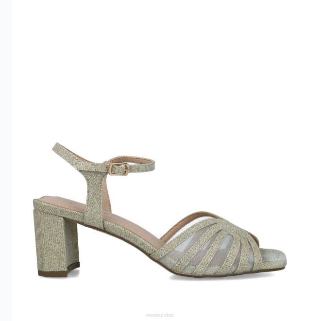 Menbur kvinnor guld pollux sandaler 608J2826