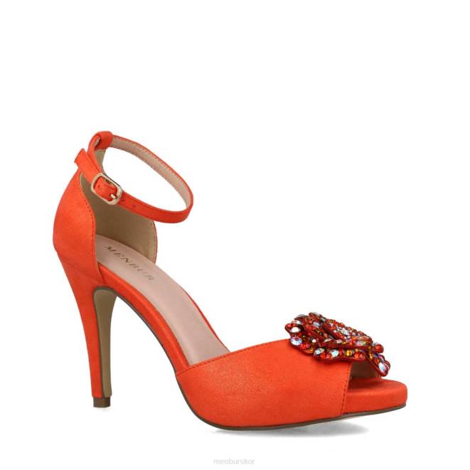 Menbur kvinnor korall valpar sandaler 608J2773