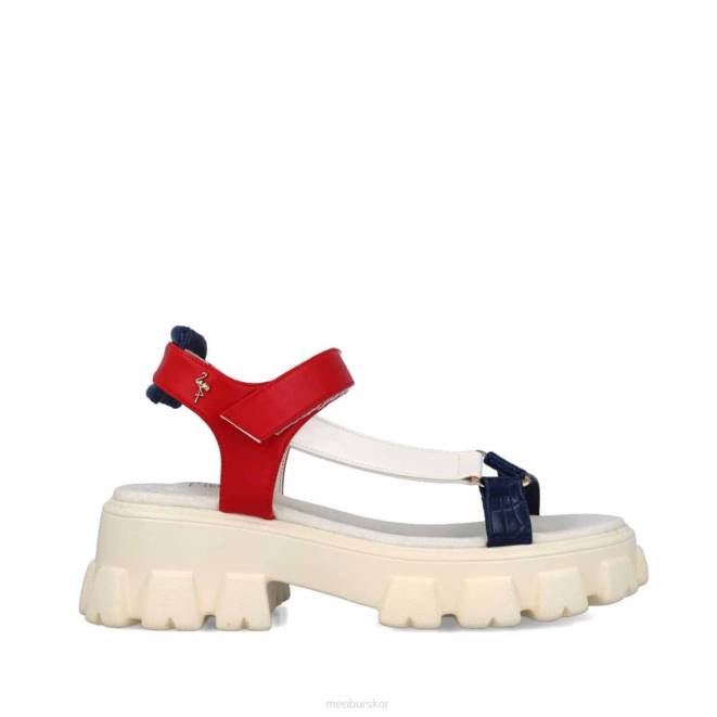 Menbur kvinnor mörkblå ormar sandaler 608J2903