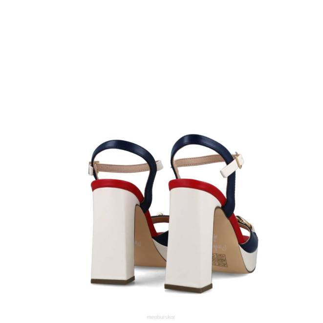 Menbur kvinnor mörkblå ormar sandaler 608J49