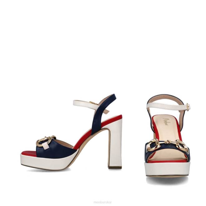 Menbur kvinnor mörkblå ormar sandaler 608J49