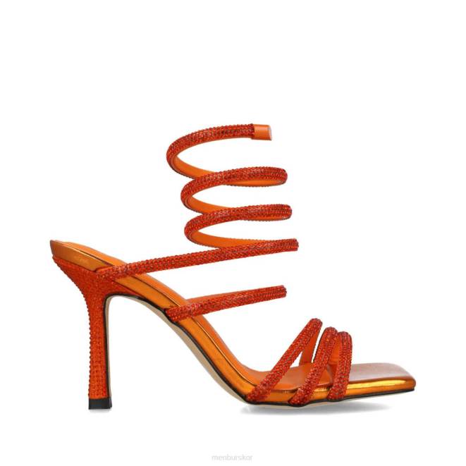 Menbur kvinnor orange leo minor sandaler 608J16