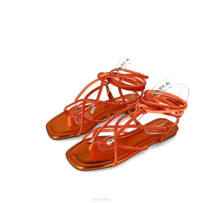 Menbur kvinnor orange leo minor sandaler 608J163
