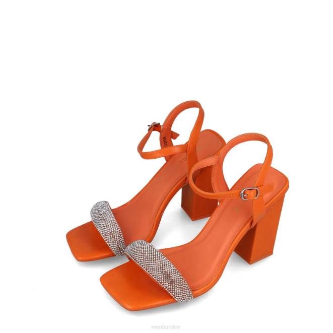 Menbur kvinnor orange lodjur sandaler 608J2592