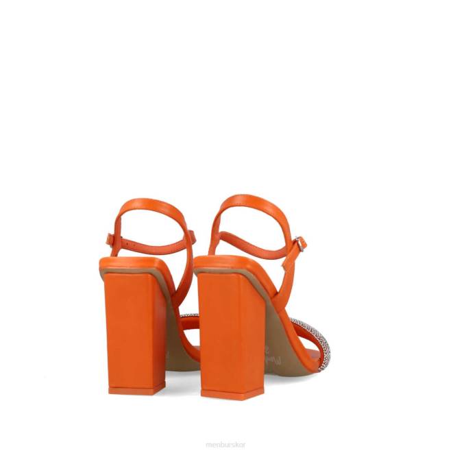 Menbur kvinnor orange lodjur sandaler 608J2592