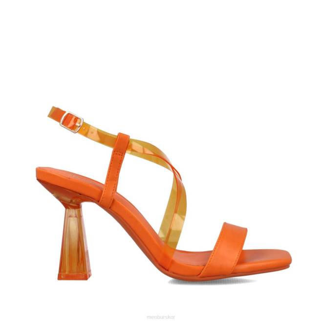 Menbur kvinnor orange lupus sandaler 608J7