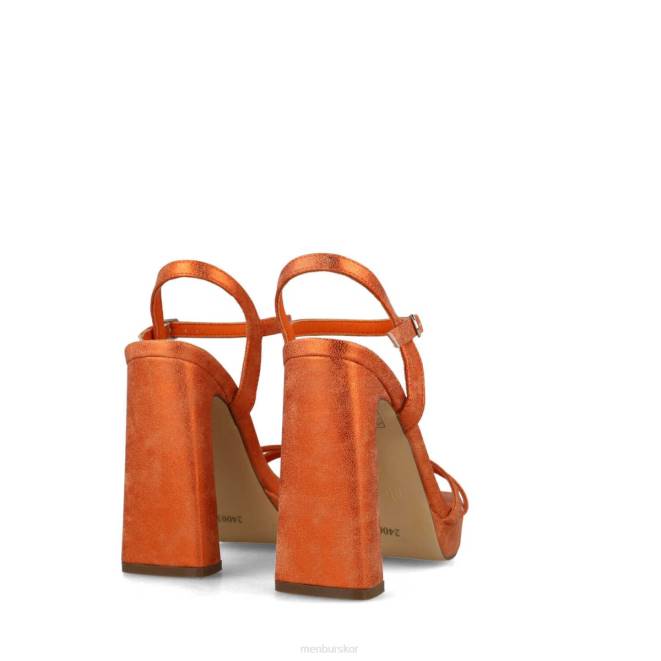 Menbur kvinnor orange mirfak sandaler 608J48