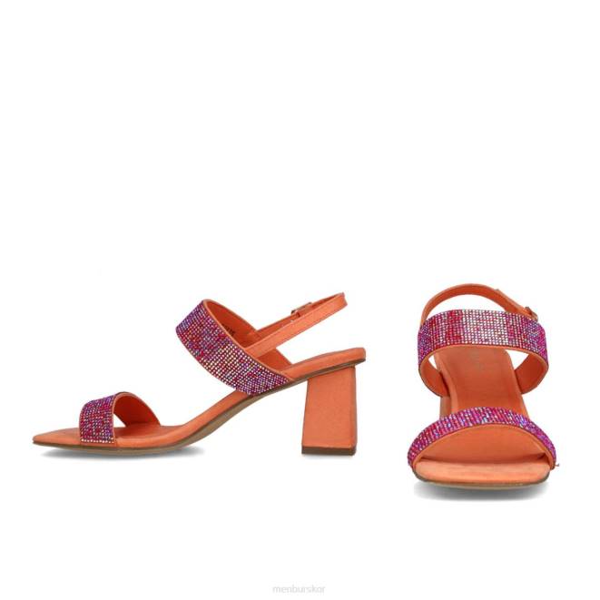 Menbur kvinnor orange musca sandaler 608J121