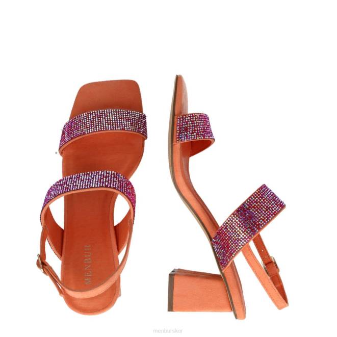 Menbur kvinnor orange musca sandaler 608J121