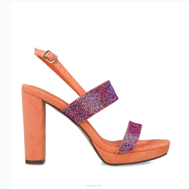 Menbur kvinnor orange musca sandaler 608J37