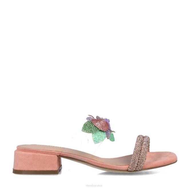 Menbur kvinnor orange påfågel sandaler 608J43