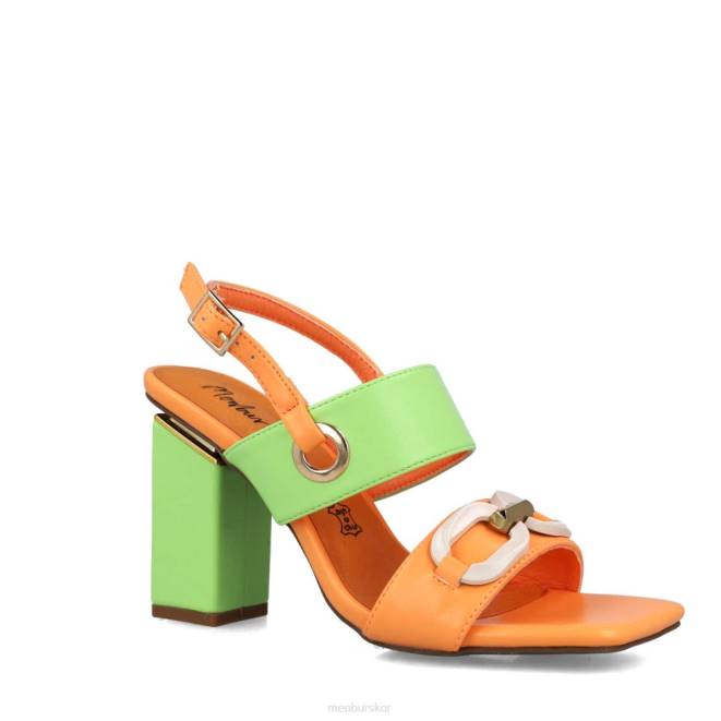 Menbur kvinnor orange ursa minor sandaler 608J2588