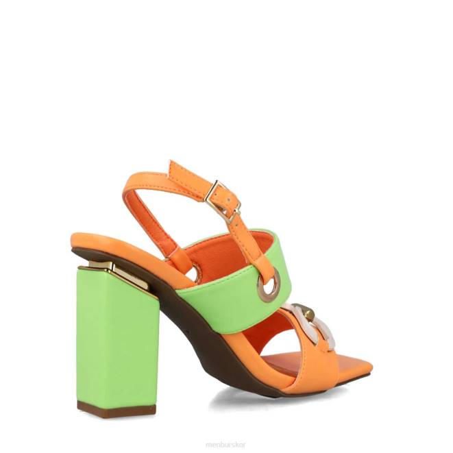 Menbur kvinnor orange ursa minor sandaler 608J2588