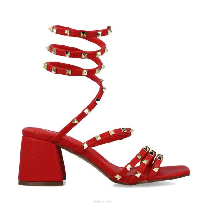 Menbur kvinnor röd Libra sandaler 608J2563