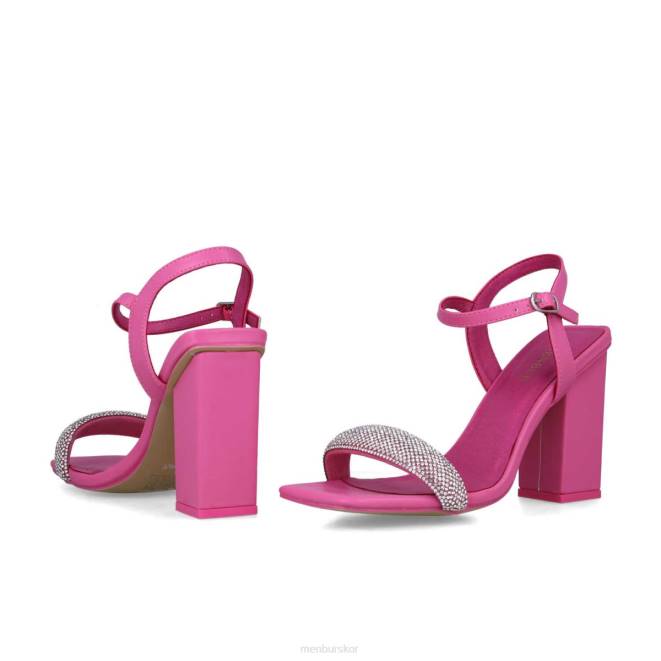 Menbur kvinnor rosa lodjur sandaler 608J34