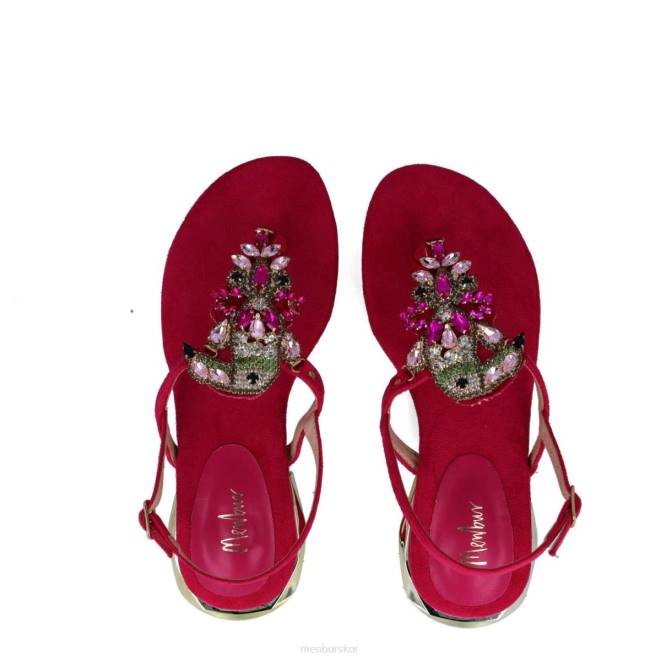 Menbur kvinnor rosa normae sandaler 608J42