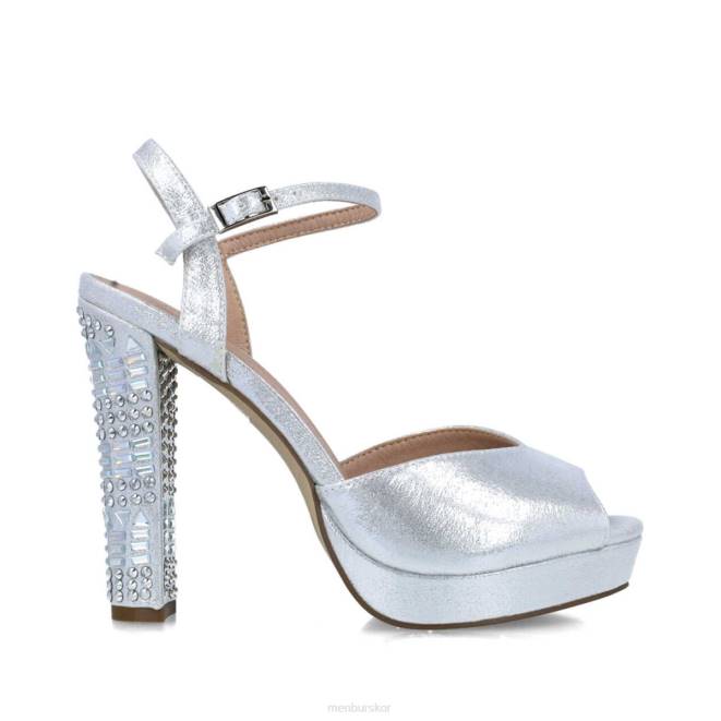Menbur kvinnor silver altair sandaler 608J79