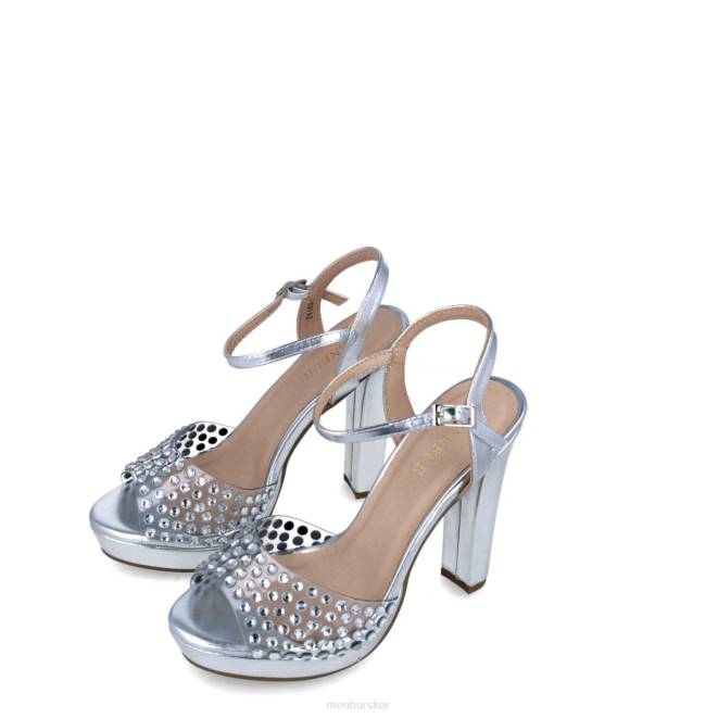 Menbur kvinnor silver ara sandaler 608J2577