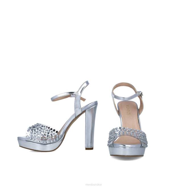 Menbur kvinnor silver ara sandaler 608J2577