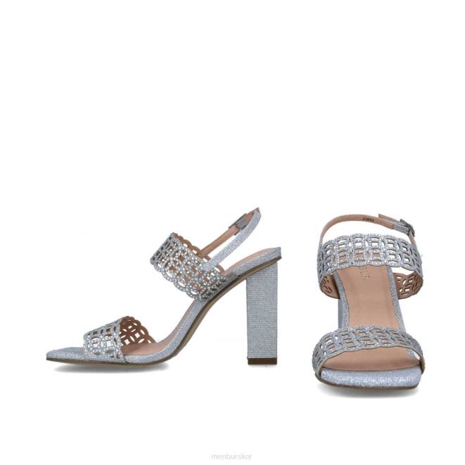 Menbur kvinnor silver auriga sandaler 608J2849