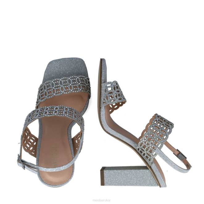 Menbur kvinnor silver auriga sandaler 608J2849