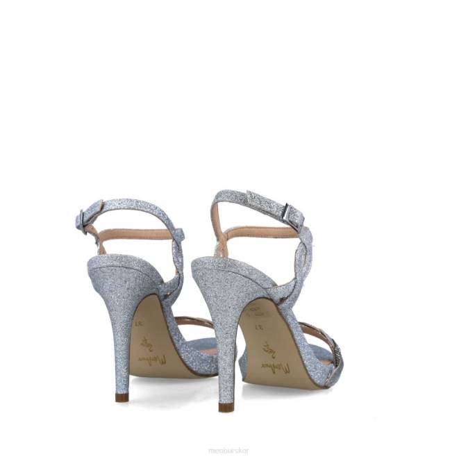 Menbur kvinnor silver capella sandaler 608J2702