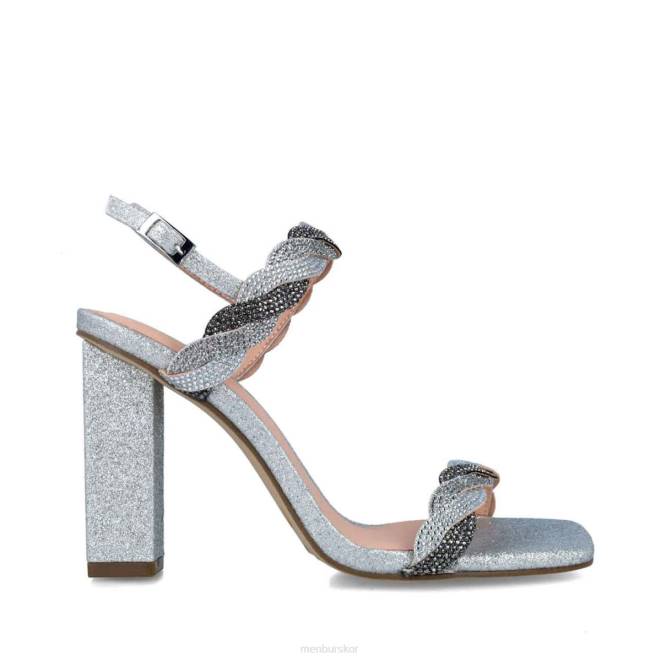 Menbur kvinnor silver capella sandaler 608J2881