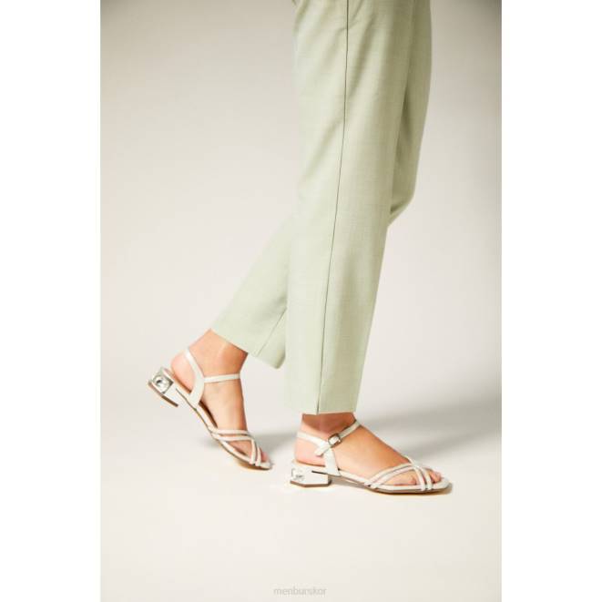 Menbur kvinnor silver carina sandaler 608J2650