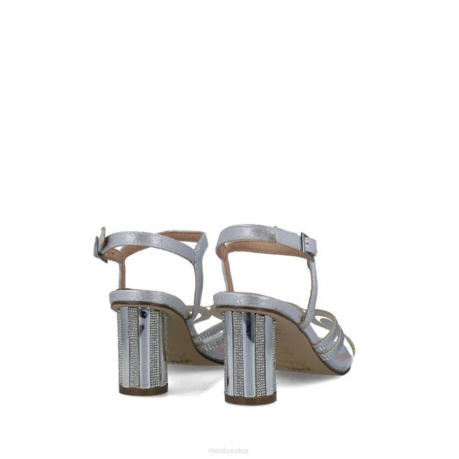 Menbur kvinnor silver carina sandaler 608J2669