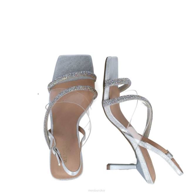 Menbur kvinnor silver cepheus sandaler 608J108