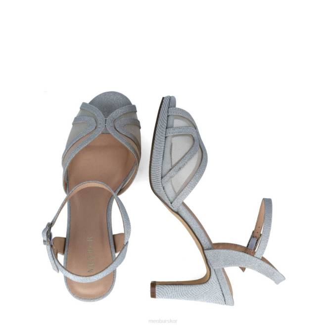 Menbur kvinnor silver cetus sandaler 608J2539