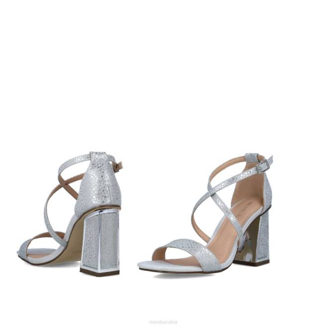 Menbur kvinnor silver columba sandaler 608J2582