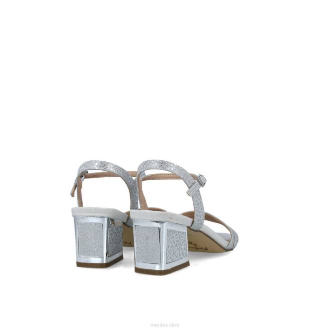 Menbur kvinnor silver columba sandaler 608J2852