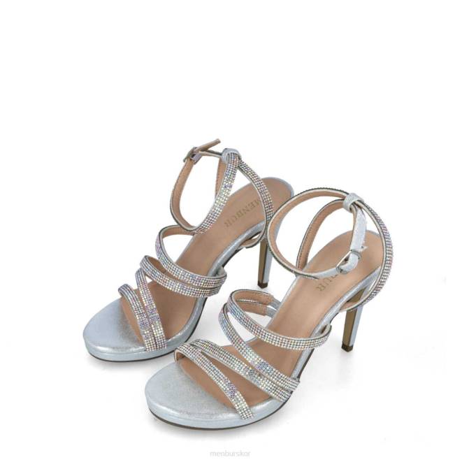 Menbur kvinnor silver cygnus sandaler 608J2696