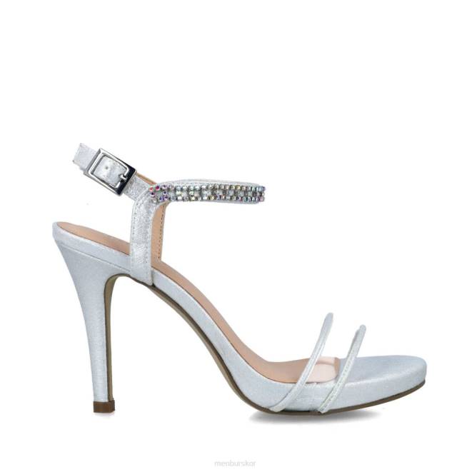 Menbur kvinnor silver delphinus sandaler 608J2700