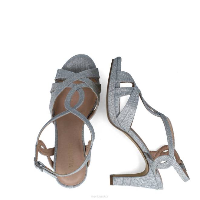 Menbur kvinnor silver kameleont sandaler 608J2745
