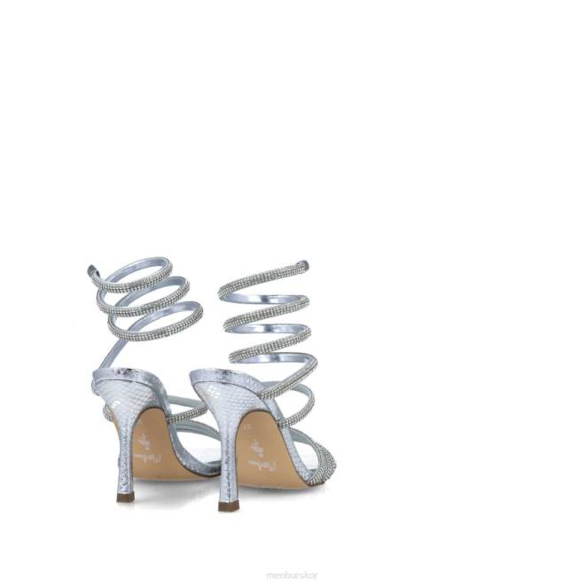 Menbur kvinnor silver lepus sandaler 608J2554