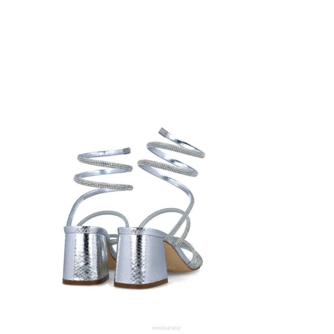 Menbur kvinnor silver lepus sandaler 608J2560