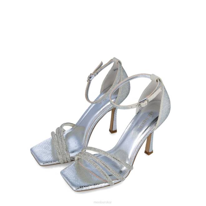 Menbur kvinnor silver lepus sandaler 608J2734