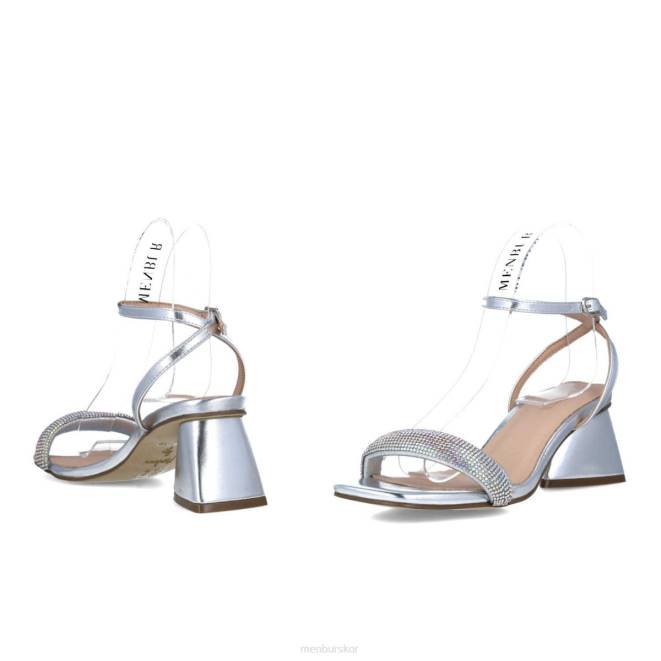 Menbur kvinnor silver lyra sandaler 608J128