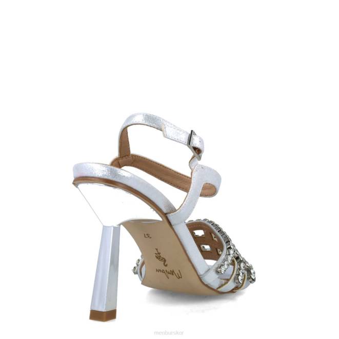 Menbur kvinnor silver norma sandaler 608J2880