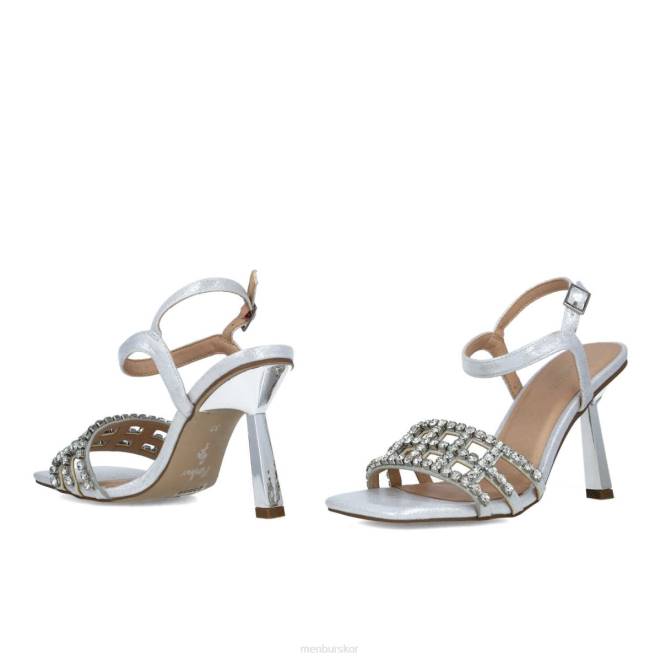 Menbur kvinnor silver norma sandaler 608J2880