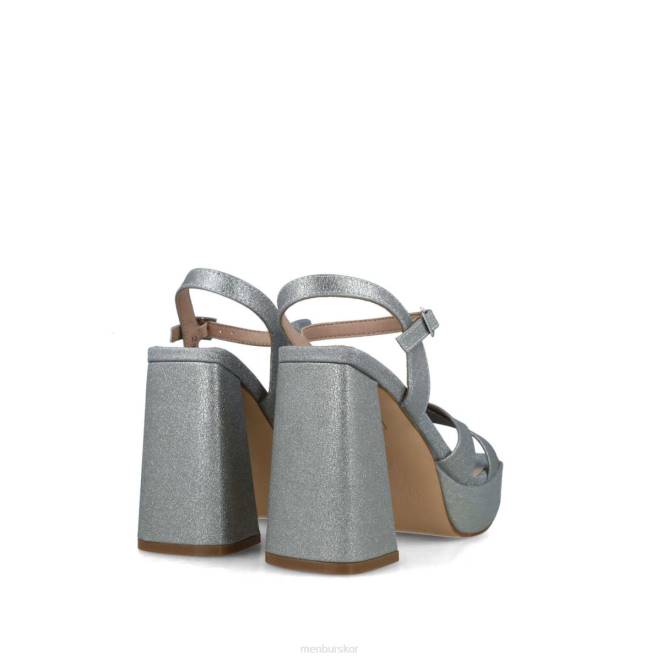 Menbur kvinnor silver octantis sandaler 608J2718