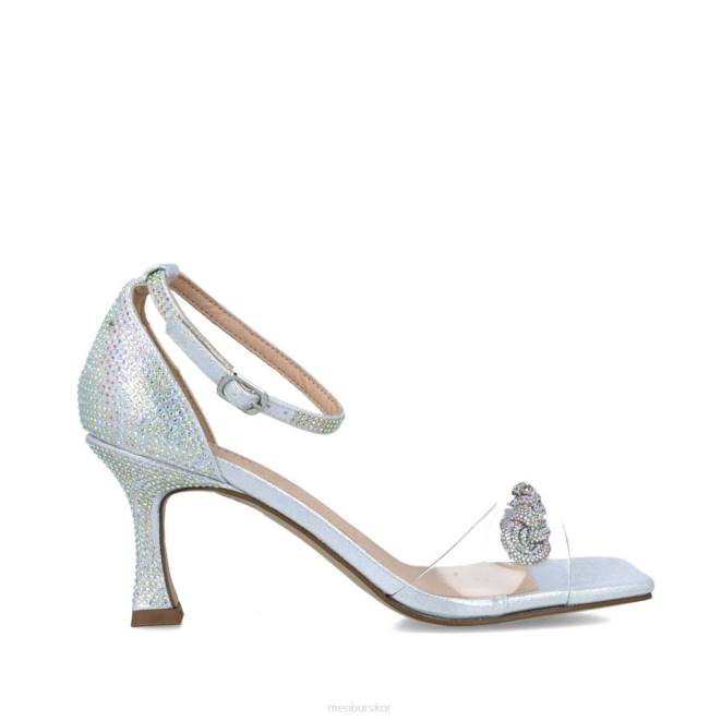 Menbur kvinnor silver perseus sandaler 608J110