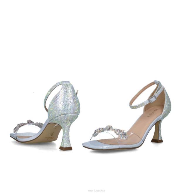 Menbur kvinnor silver perseus sandaler 608J110