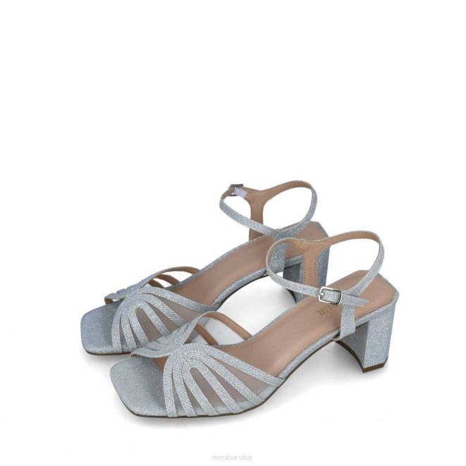 Menbur kvinnor silver pollux sandaler 608J2825