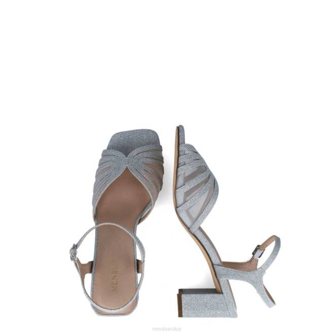 Menbur kvinnor silver pollux sandaler 608J2825