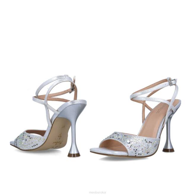 Menbur kvinnor silver procyon sandaler 608J2886