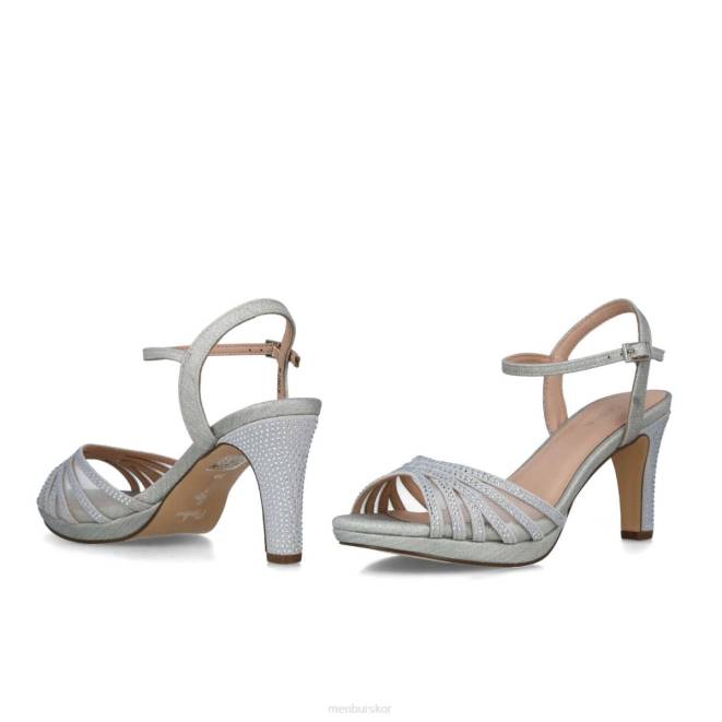 Menbur kvinnor silver saggitarius sandaler 608J146