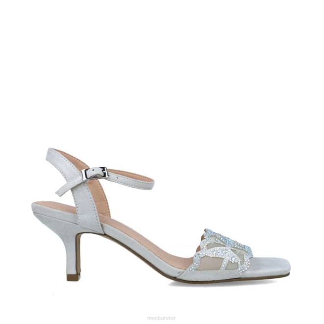 Menbur kvinnor silver vattumannen sandaler 608J2777